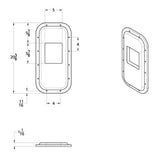 Peterbilt 2005 and newer Wood Gearshift Plate Cover
