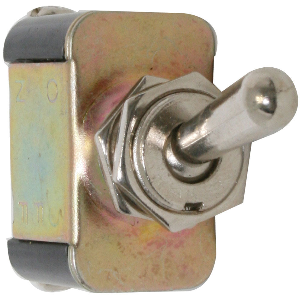 Metal Toggle Switch, On-Off, 2 Screw
