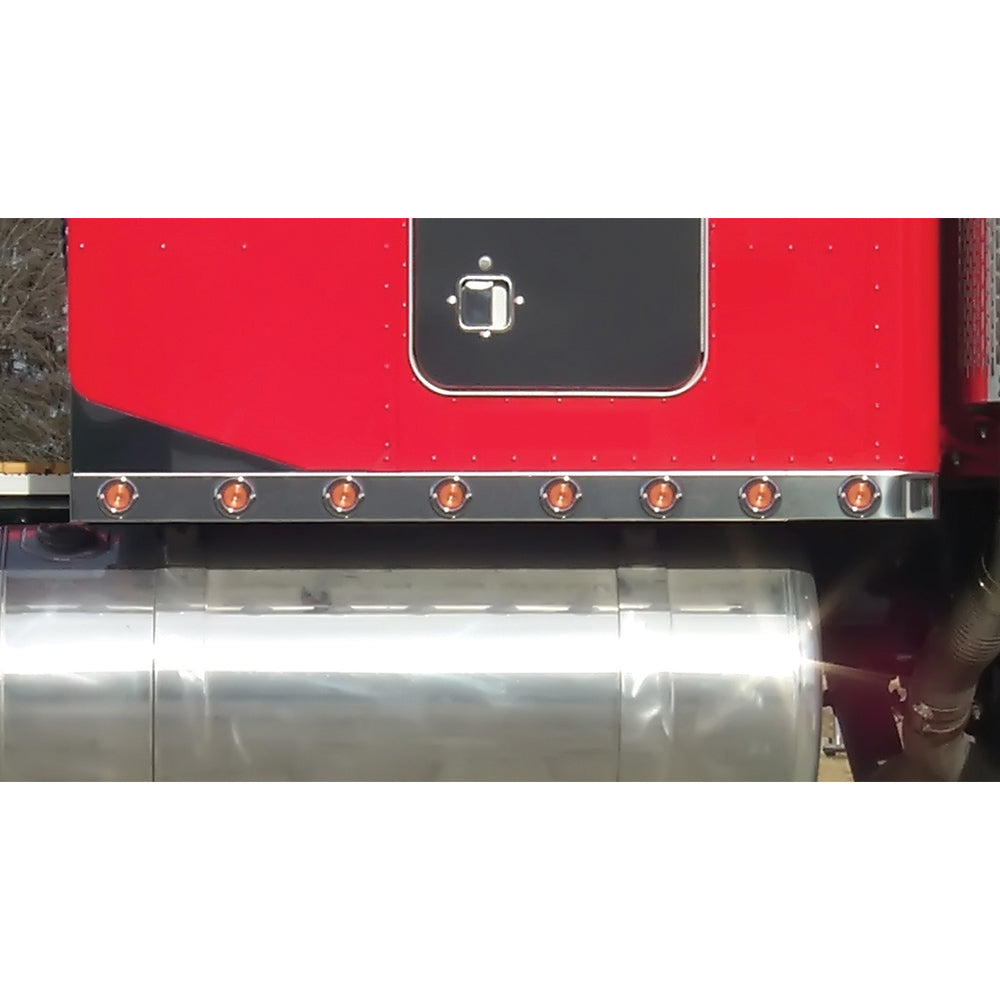 PB 48" Sleeper Panels w/ Amber 2" Round LED Lights