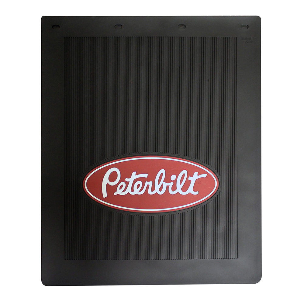 24"W x 30"L Black Rubber Peterbilt Mud Flap (EA)