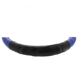 18" Steering Wheel Cover Blue with Black Grips