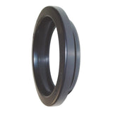 4" Round Black Rubber Grommet