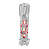 Chrome Austin Gun Cylinder Gearshift Knob with LED Lights