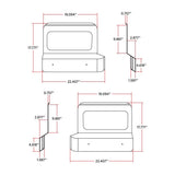 Western Star 4900FA Stainless Fender Guards 2014-2018