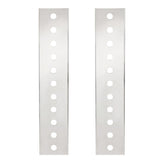 Peterbilt Stainless Front Air Cleaner Bracket with 22 Mini Light Cutouts