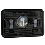 6" x 4" Raven High Beam Black LED Projector Headlight