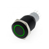 Black Flush Mount LED Switch