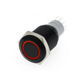 Black Flush Mount LED Switch