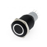 Black Flush Mount LED Switch