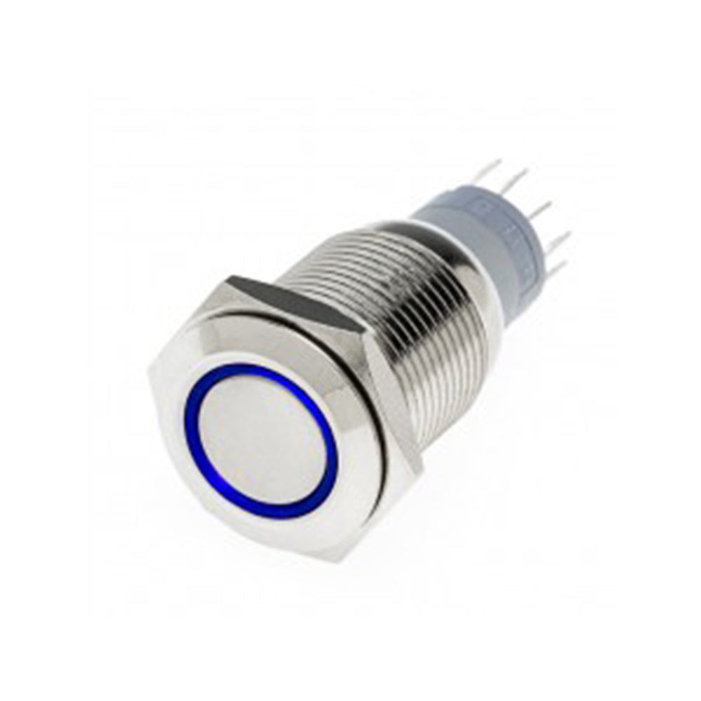 Chrome Flush Mount LED Switch