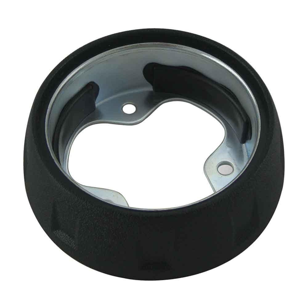 Black Textured Horn Bezel For Steering Wheel