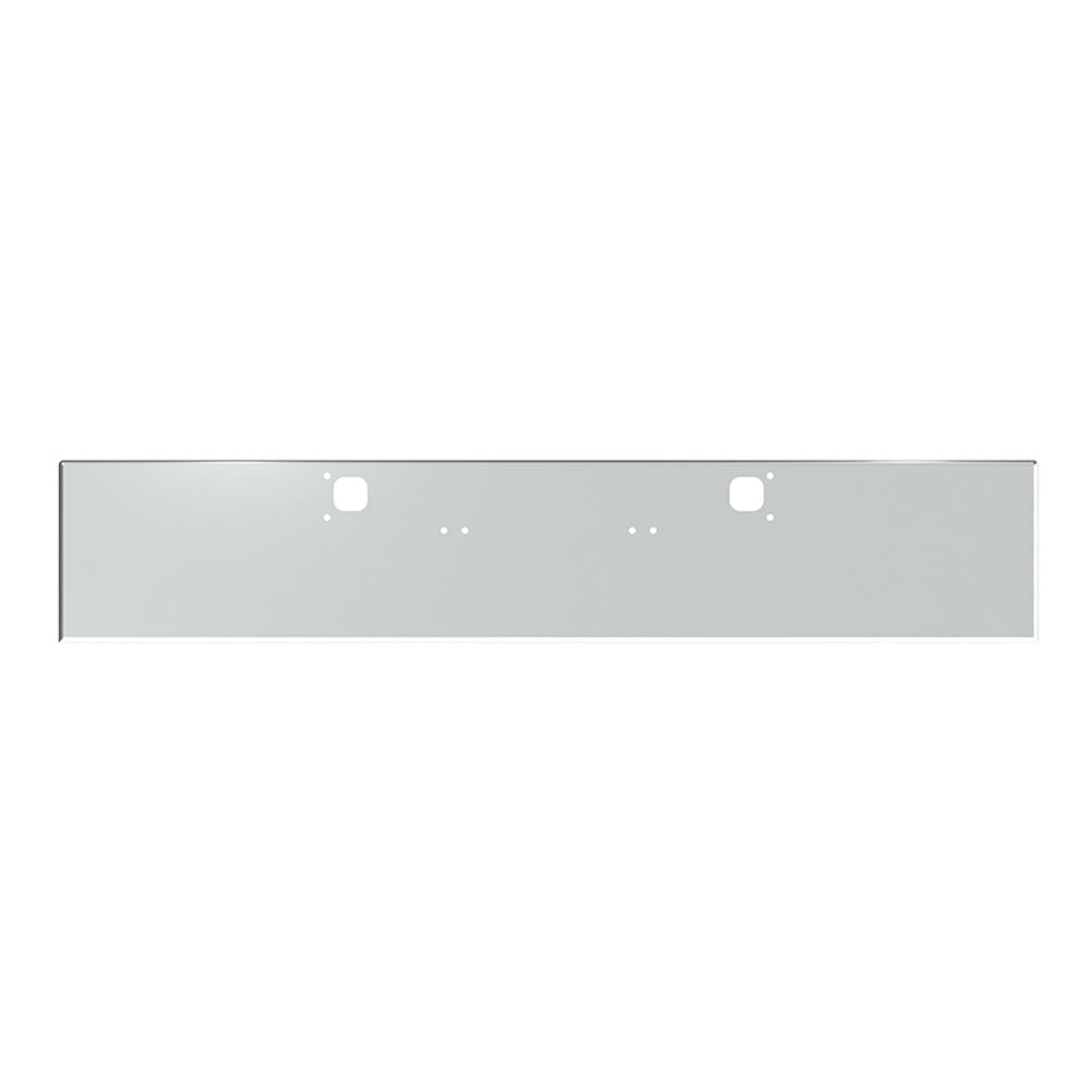 1967-1981 Kenworth W900A 18" Boxed End Bumper with Tow Holes