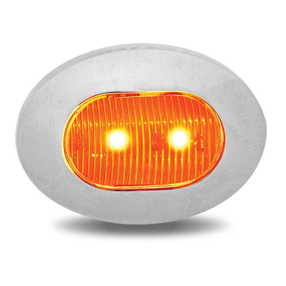 Amber Mini Oval Light