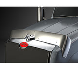 Peterbilt 567 Stainless Steel Aeroshield Deflector