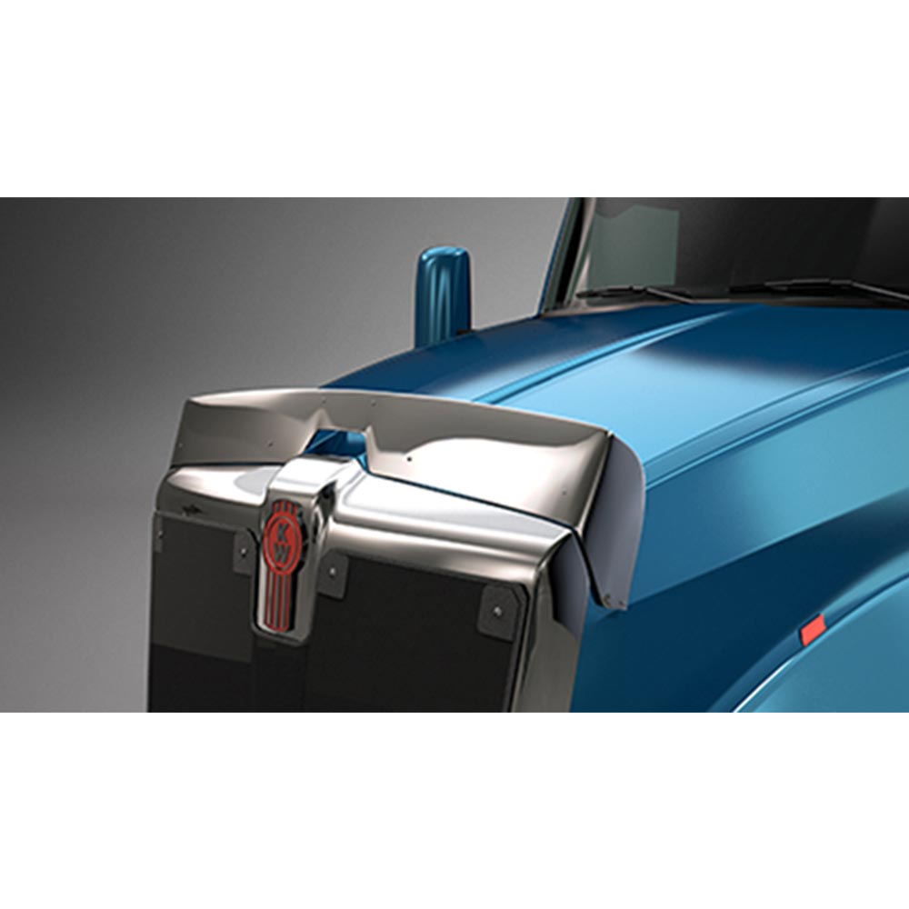 Stainless Steel Aeroshield Deflector for Kenworth T680