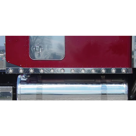 PB 70" sleeper panels w/round lights hooded bezels