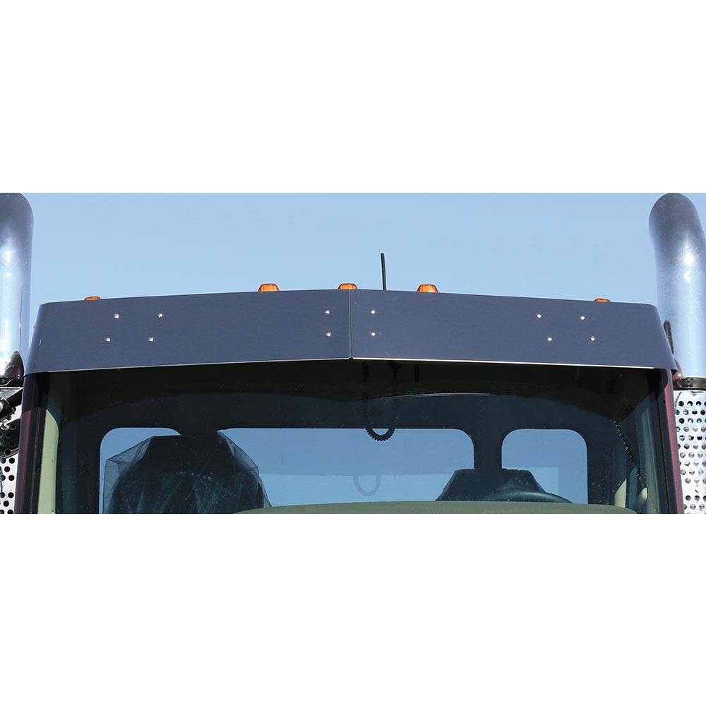 Kenworth T680, T880, W990 Day Cab 11" Drop Visor - Standard Mount