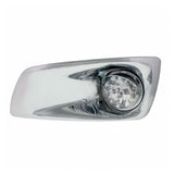 Kenworth T660 Front Bumper Light with Bezel and Visor