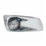 Kenworth T660 Front Bumper Light with Bezel and Visor