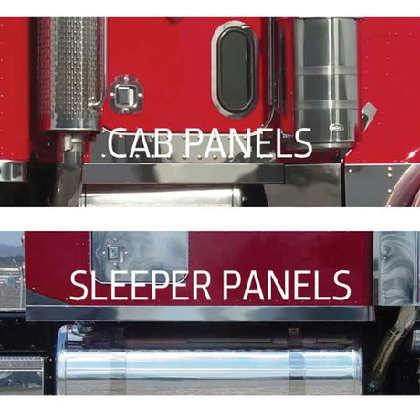 Peterbilt 379 cab and 70" sleeper panels