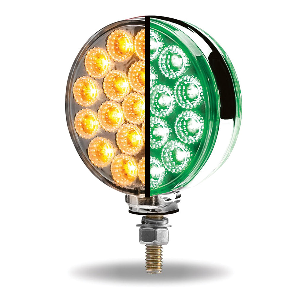 4" Dual Revolution Double Face LED Light