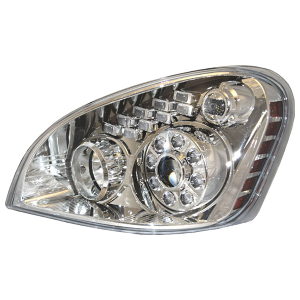 Freightliner Cascadia Headlights with Amber Turn Signal