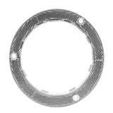 4" Round Reflective Plastic Flange Mounted Light Bezel