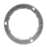 4" Round Reflective Plastic Flange Mounted Light Bezel