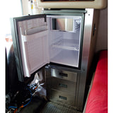 Stainless Steel Refrigerator Kit for Peterbilt 379, 386, 389