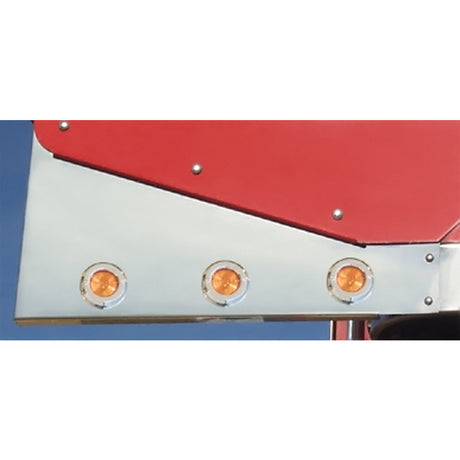 Peterbilt sleeper extension panels 2" LED lights