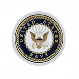Deluxe Navy Military Medallion Air Valve Knob