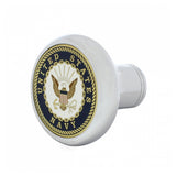Deluxe Navy Military Medallion Air Valve Knob
