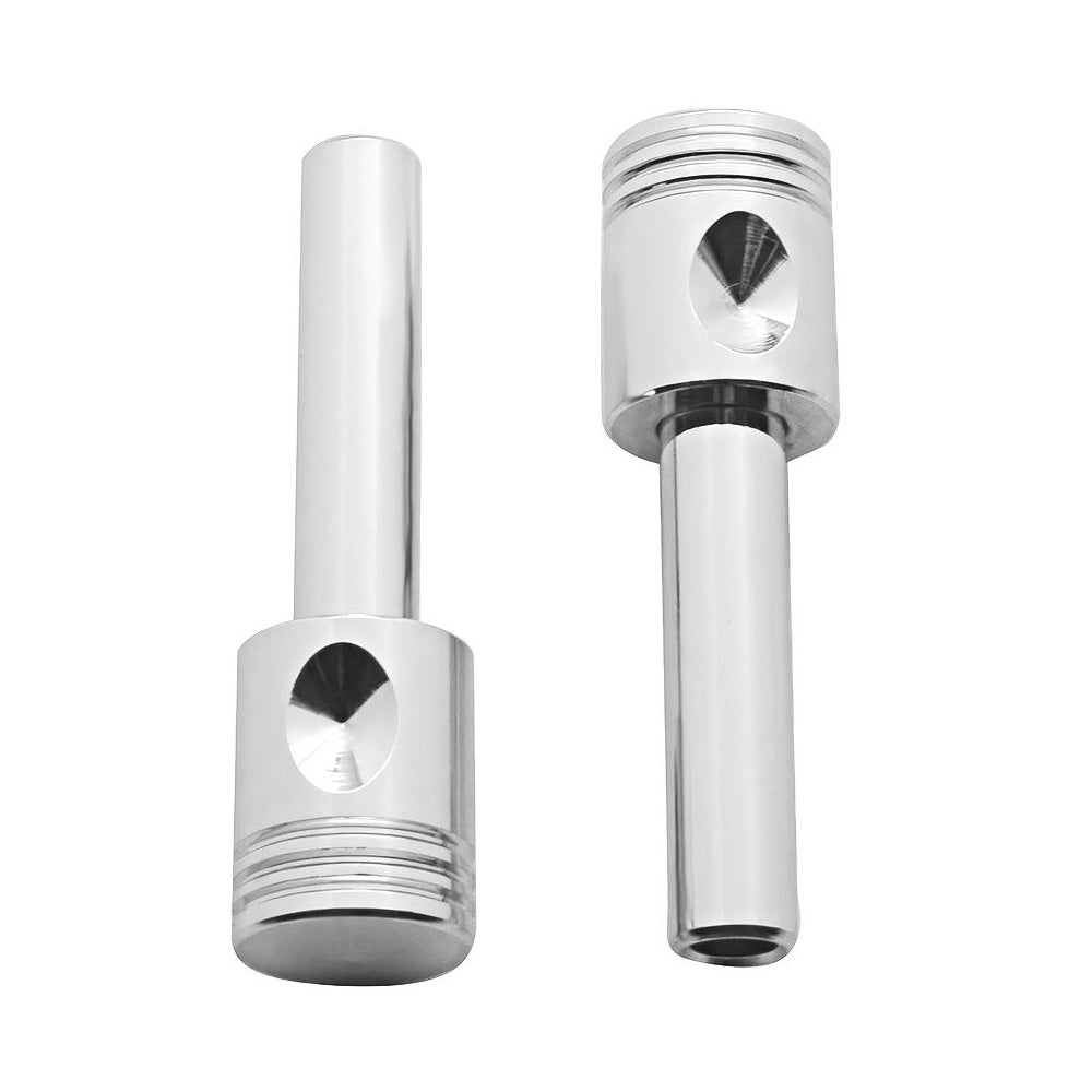 Chrome Piston Door Lock Knobs