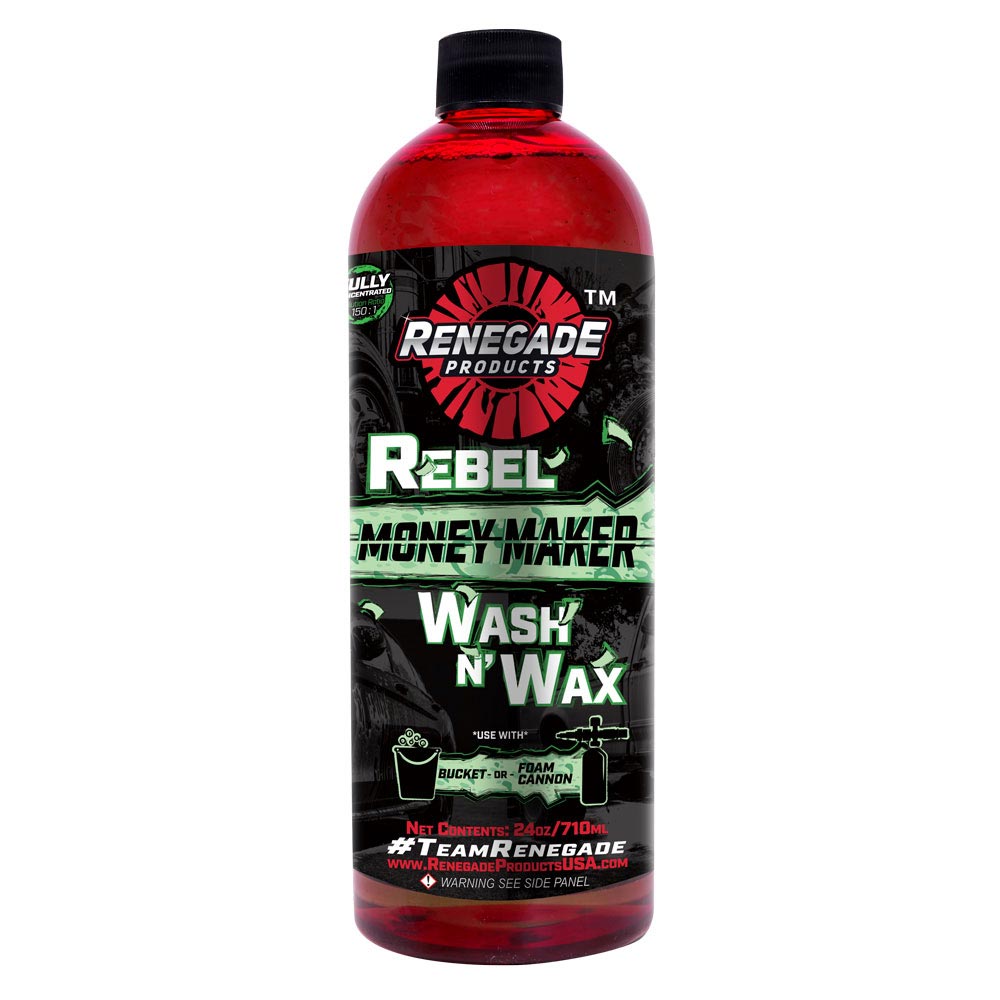 Renegade Rebel Money Maker Wash N' Wax Soap 24 oz.