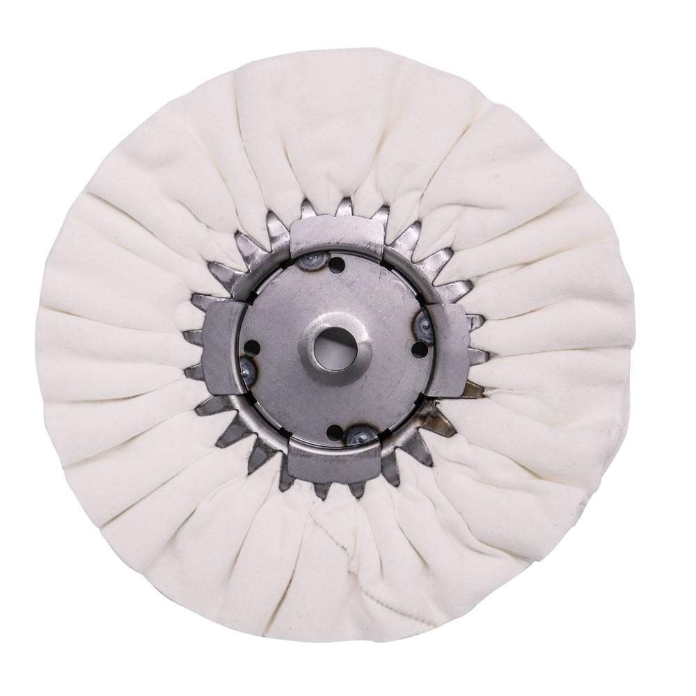 9" Airway Buffing Wheel with Center Plate
