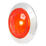 1" 1 LED Diamond Lens Dual Function Light with Bezel