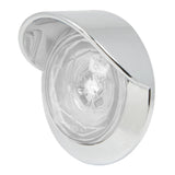 1" 1 LED Diamond Lens Dual Function Light with Bezel & Visor