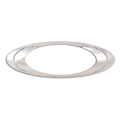 Chrome plastic bezel for Magnum P1 marker light