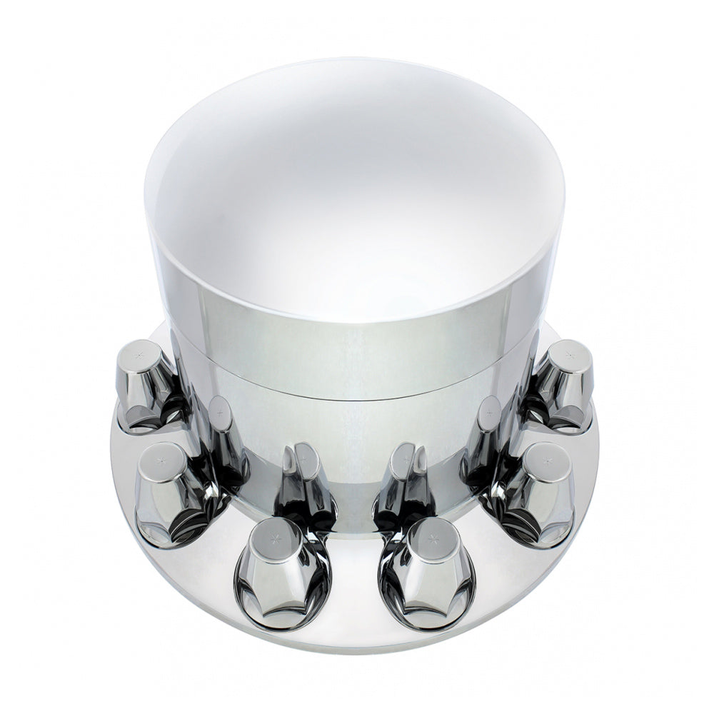 Extra Tall Rear Axle Cover w/ Thread-On Nut Covers