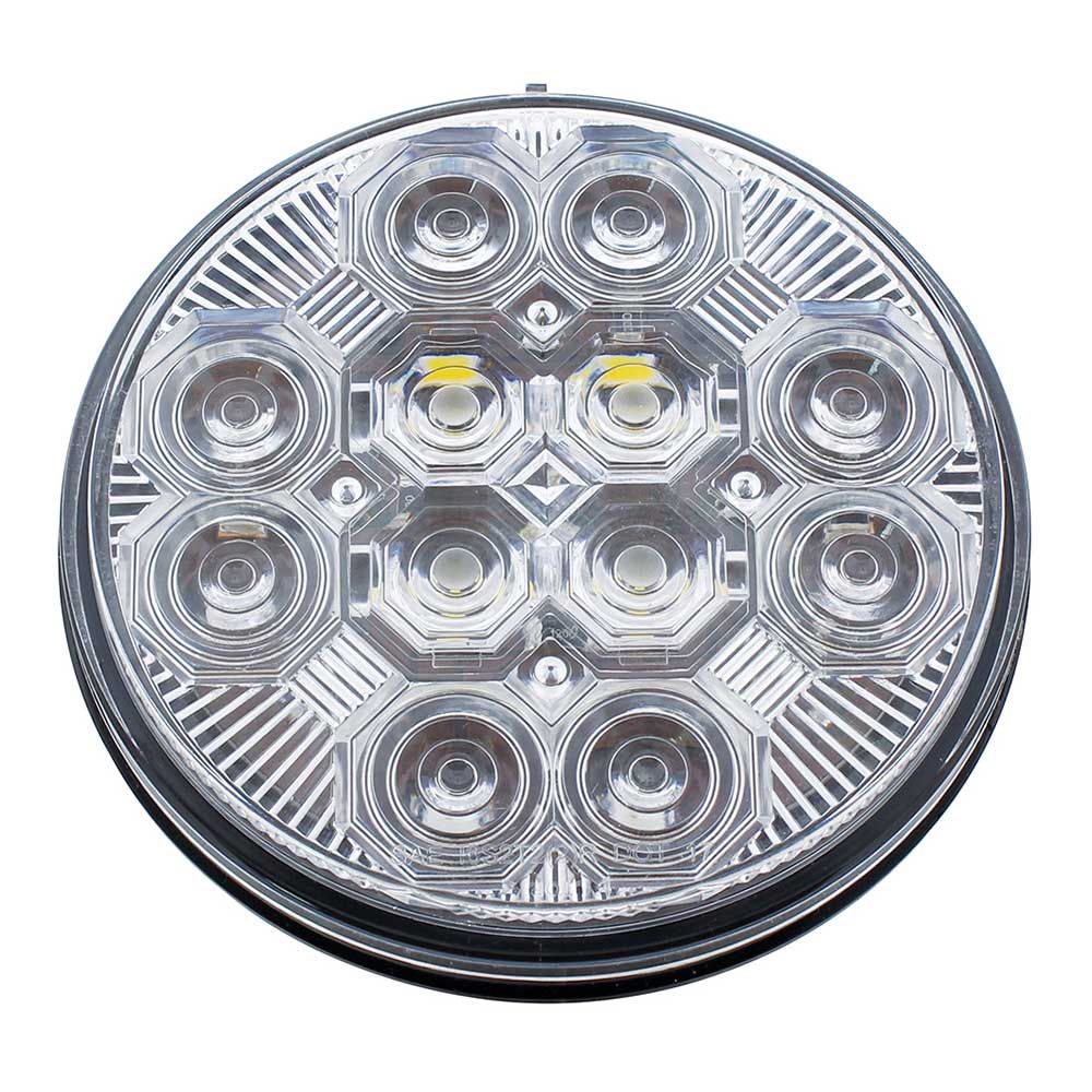 4" Combo 12 LED Stop, Turn, Tail w/ 16 LED Back-Up Light