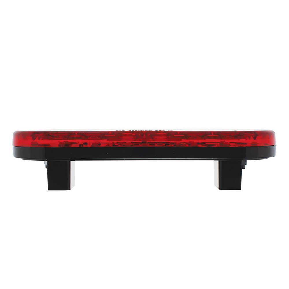 6" Red Oval Combo Stop, Turn, Tail Back-Up LED Light