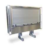 68"H x 78"W x 12"D Cab Rack with Roll-Up Door