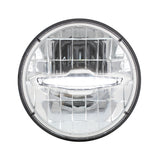 7" LED Headlight with LED Light Bar