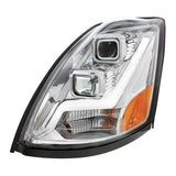 Volvo VN/VNL Projection Headlight with LED Position Light Bar
