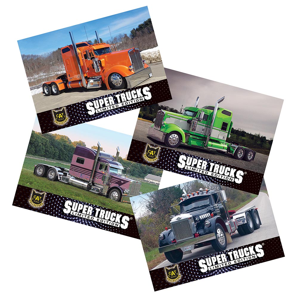 Series 17 CAT Scale Super Trucks Card Set