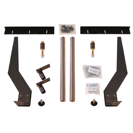 Fender bracket kit for super single half fenders