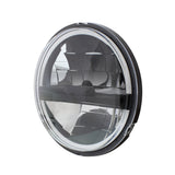 5-3/4" Black 8 High Power LED Headlight
