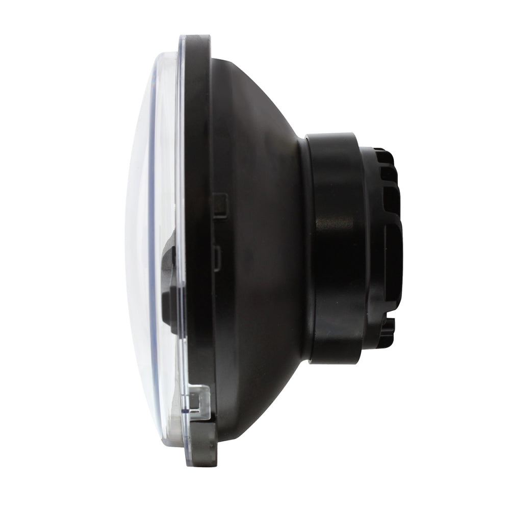 5-3/4" Black 8 High Power LED Headlight