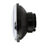 5-3/4" Black 8 High Power LED Headlight