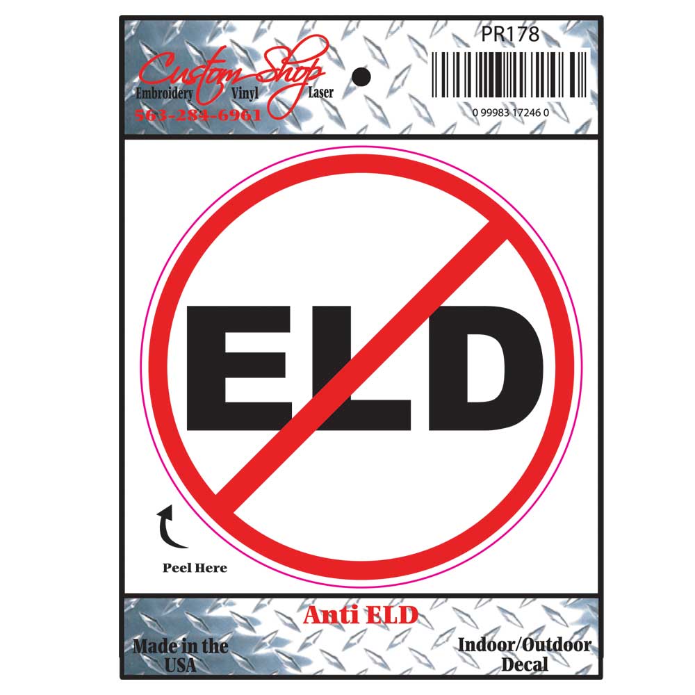 Anti-ELD Decal